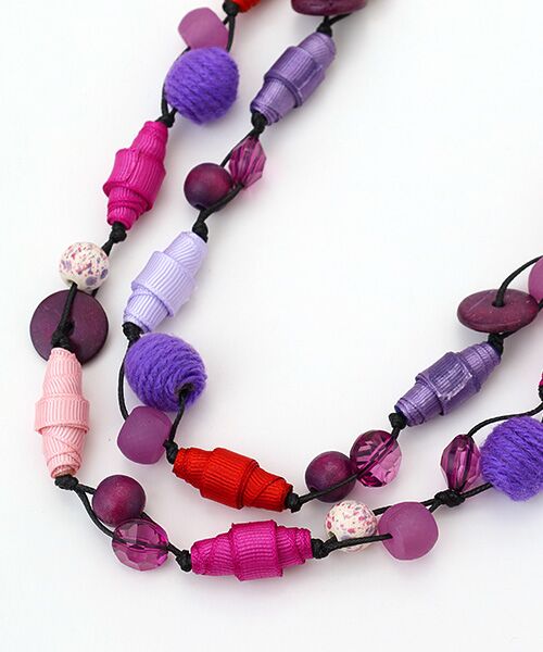 TABASA / タバサ ネックレス・ペンダント・チョーカー | ☆テープビーズ2連ネックレス | 詳細4