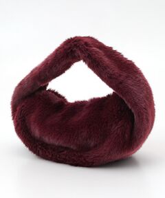 TABASA / タバサ ハンドバッグ | ☆ラウンドファーバッグ