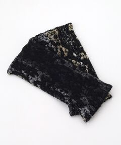 TABASA / タバサ 手袋 | ☆レースフラワージャガードハンドウォーマー