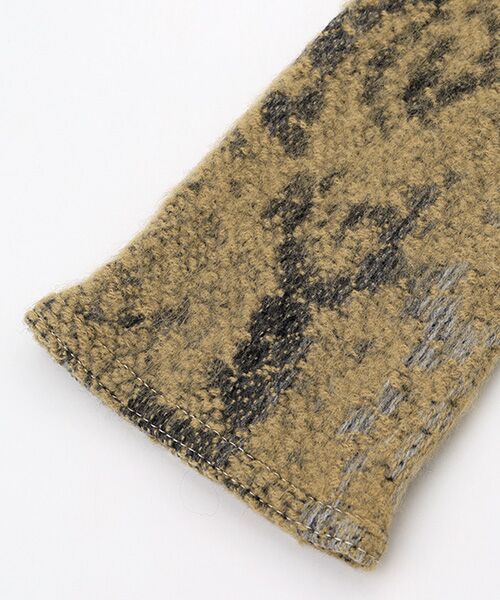 TABASA / タバサ 手袋 | ☆レースフラワージャガードハンドウォーマー | 詳細2