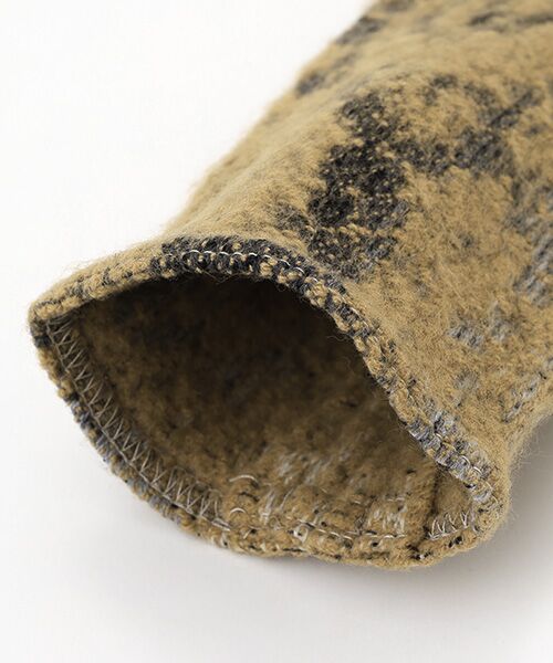 TABASA / タバサ 手袋 | ☆レースフラワージャガードハンドウォーマー | 詳細3