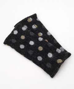 TABASA / タバサ 手袋 | ☆ドットジャガードハンドウォーマー