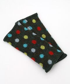 TABASA / タバサ 手袋 | ☆ドットジャガードハンドウォーマー