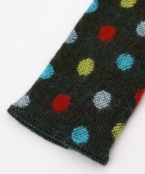 TABASA / タバサ 手袋 | ☆ドットジャガードハンドウォーマー | 詳細3