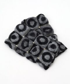 TABASA / タバサ 手袋 | ☆サークルジャガードハンドウォーマー