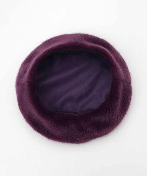 TABASA / タバサ ハンチング・キャスケット・ベレー帽 | ☆ファーベレー帽 | 詳細3