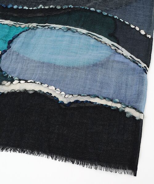 TABASA / タバサ マフラー・ショール・スヌード・ストール | ☆アート×刺繍ストール | 詳細4