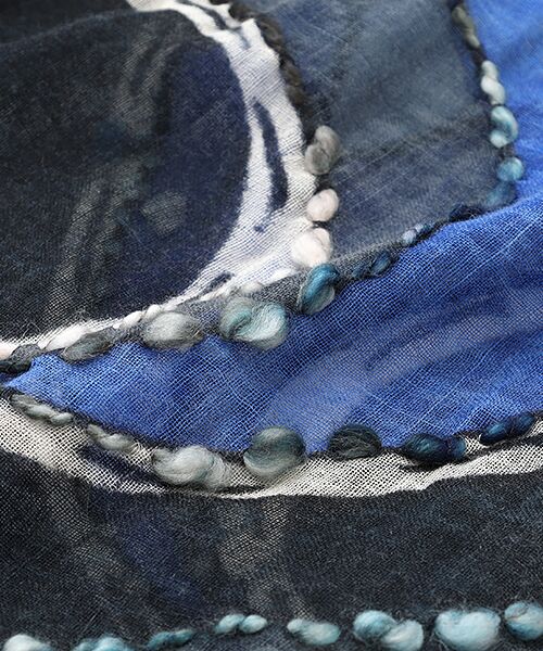 TABASA / タバサ マフラー・ショール・スヌード・ストール | ☆アート×刺繍ストール | 詳細6