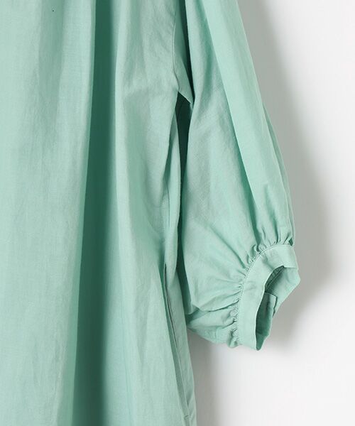 TABASA / タバサ ロング・マキシ丈ワンピース | コットンラミーローンワンピース | 詳細3