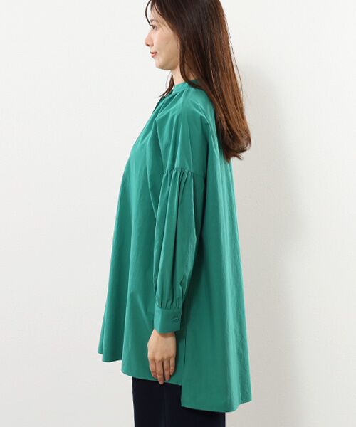 TABASA / タバサ チュニック | コットンタイプライターチュニック | 詳細3