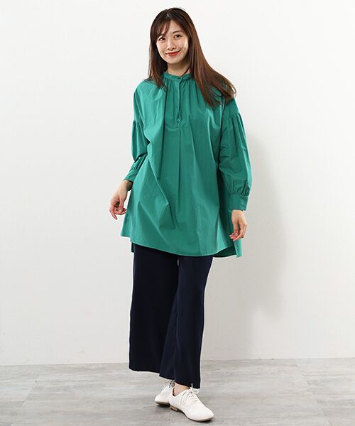 TABASA / タバサ チュニック | コットンタイプライターチュニック | 詳細5