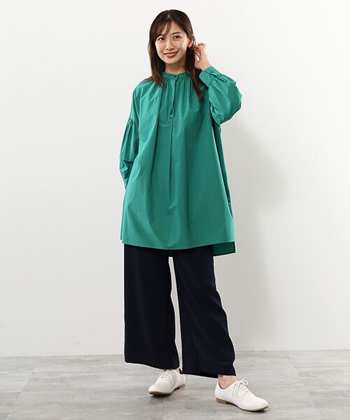 TABASA / タバサ チュニック | コットンタイプライターチュニック | 詳細6