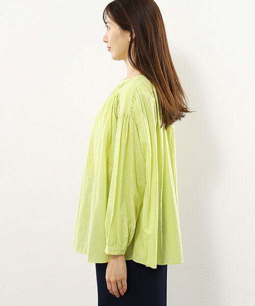 TABASA / タバサ シャツ・ブラウス | コットンローンふんわり仕上げブラウス | 詳細2