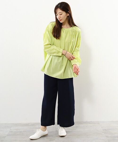 TABASA / タバサ シャツ・ブラウス | コットンローンふんわり仕上げブラウス | 詳細4