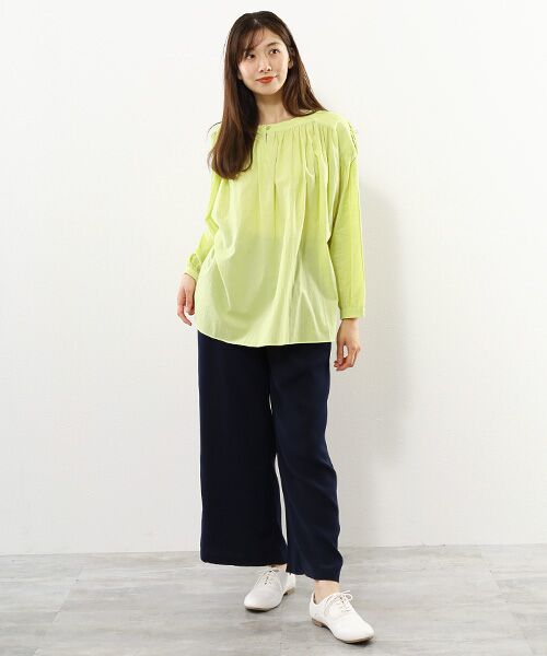 TABASA / タバサ シャツ・ブラウス | コットンローンふんわり仕上げブラウス | 詳細5