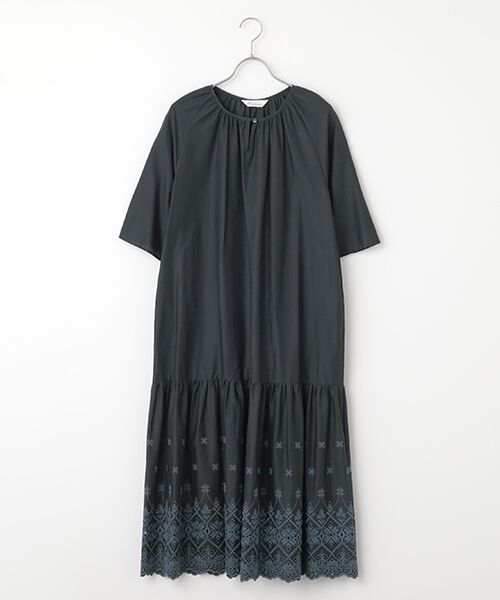 TABASA/タバサ ナチュラルコットンレースワンピース コン F