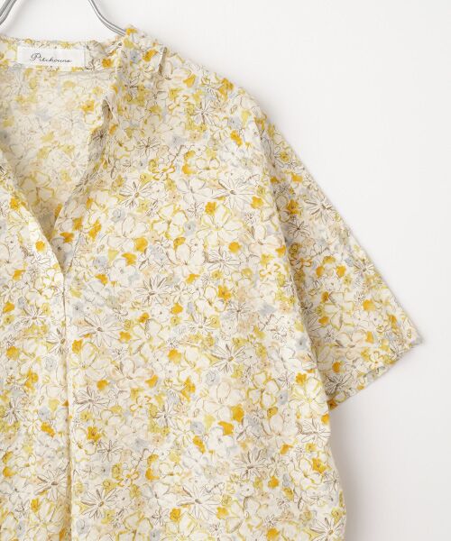 TABASA / タバサ シャツ・ブラウス | リップルフラワースキッパーブラウス | 詳細2