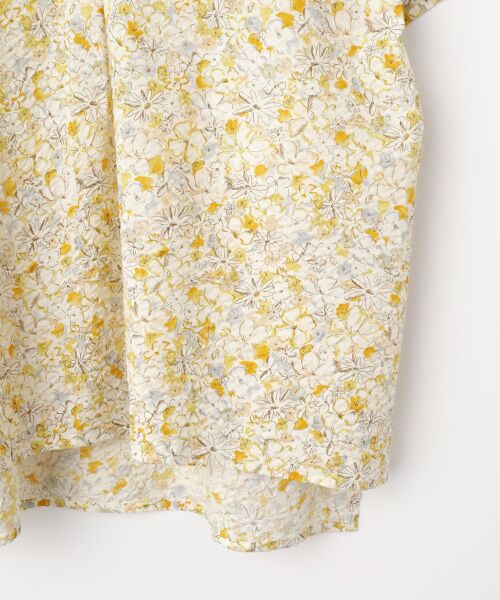 TABASA / タバサ シャツ・ブラウス | リップルフラワースキッパーブラウス | 詳細3