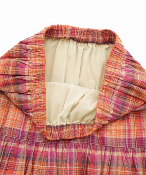 TABASA / タバサ ロング・マキシ丈スカート | マドラスチェックスカート | 詳細4