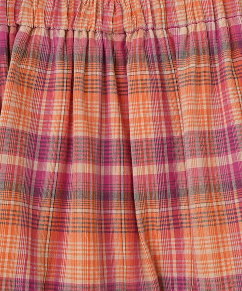 TABASA / タバサ ロング・マキシ丈スカート | マドラスチェックスカート | 詳細5