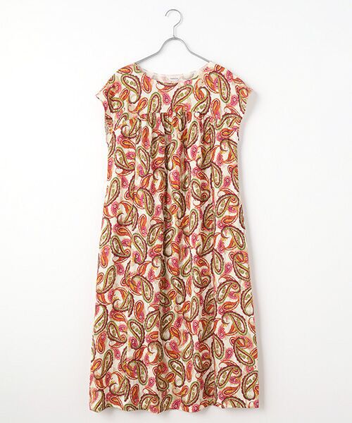 TABASA / タバサ ロング・マキシ丈ワンピース | ペーズリープリントワンピース | 詳細3