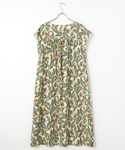 TABASA / タバサ ロング・マキシ丈ワンピース | ペーズリープリントワンピース | 詳細4
