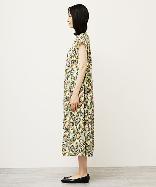 TABASA / タバサ ロング・マキシ丈ワンピース | ペーズリープリントワンピース | 詳細9