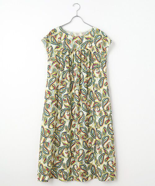 TABASA / タバサ ロング・マキシ丈ワンピース | ペーズリープリントワンピース | 詳細12