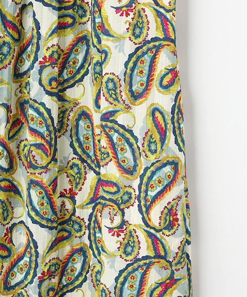 TABASA / タバサ ロング・マキシ丈ワンピース | ペーズリープリントワンピース | 詳細6