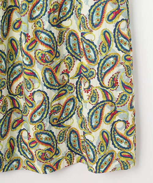 TABASA / タバサ ロング・マキシ丈ワンピース | ペーズリープリントワンピース | 詳細7