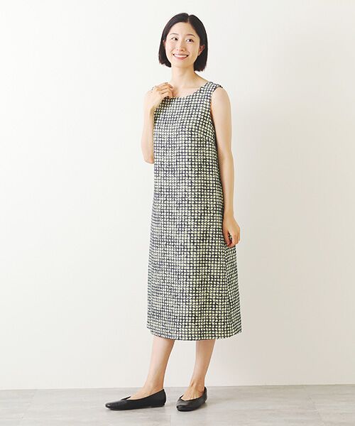 TABASA / タバサ ロング・マキシ丈ワンピース | ラッセルツイードワンピース | 詳細12