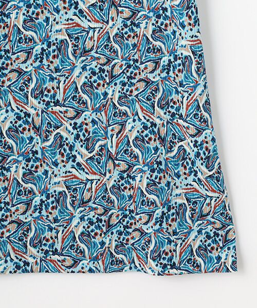 TABASA / タバサ チュニック | グラフィックフラワープリントチュニック | 詳細5