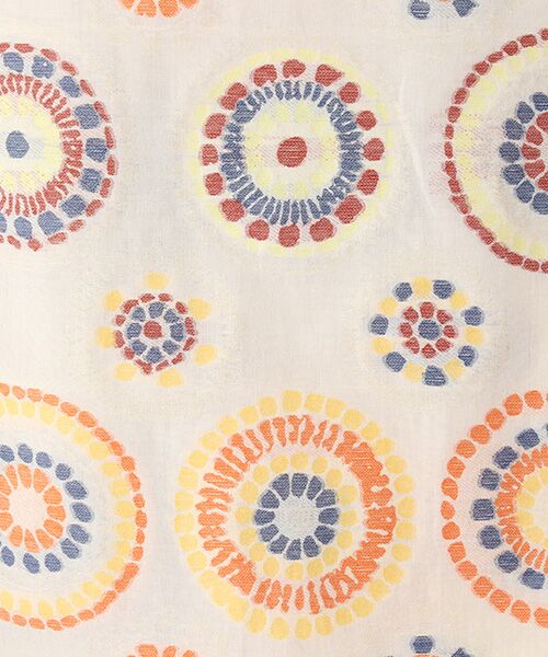 TABASA / タバサ チュニック | モザイクカットジャガード七分袖チュニック | 詳細4