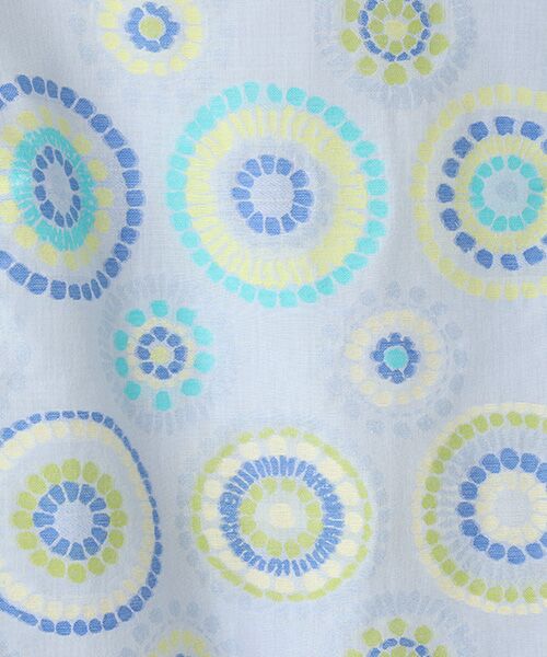 TABASA / タバサ チュニック | モザイクカットジャガード七分袖チュニック | 詳細5