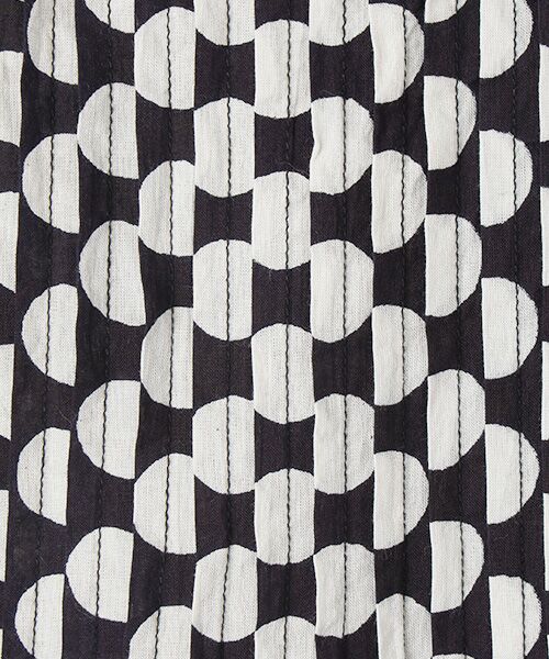 TABASA / タバサ チュニック | コットンローン×ドットプリントチュニック | 詳細1