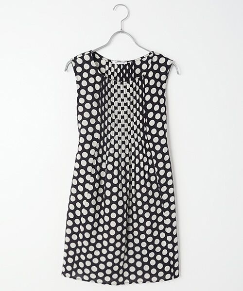 TABASA / タバサ チュニック | コットンローン×ドットプリントチュニック | 詳細6