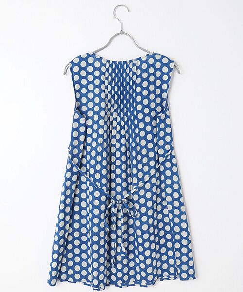 TABASA / タバサ チュニック | コットンローン×ドットプリントチュニック | 詳細7