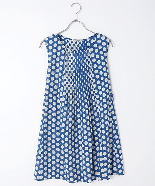 TABASA / タバサ チュニック | コットンローン×ドットプリントチュニック | 詳細13