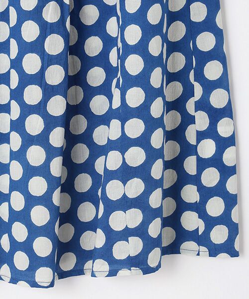 TABASA / タバサ チュニック | コットンローン×ドットプリントチュニック | 詳細9