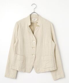 TABASA / タバサ その他アウター | コットン/リネン接結ジャケット
