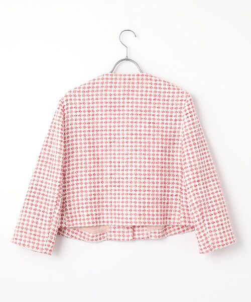 TABASA / タバサ ノーカラージャケット | ラッセルツイードジャケット | 詳細1