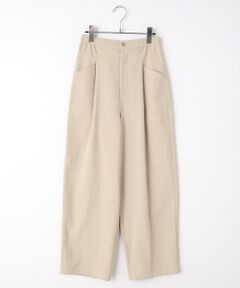 TABASA / タバサ その他パンツ | 麻混ストレッチオックスパンツ