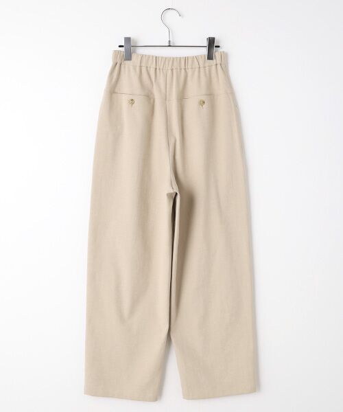 TABASA / タバサ その他パンツ | 麻混ストレッチオックスパンツ | 詳細2