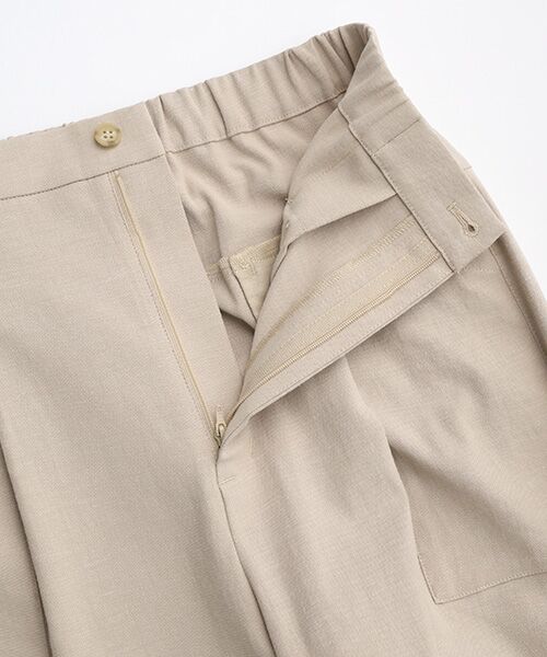 TABASA / タバサ その他パンツ | 麻混ストレッチオックスパンツ | 詳細6