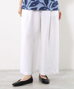 TABASA / タバサ その他パンツ | レーヨン/リネン キャンブリックパンツ