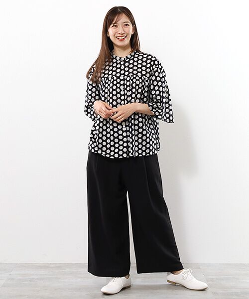 TABASA / タバサ その他パンツ | レーヨン/リネン キャンブリックパンツ | 詳細7