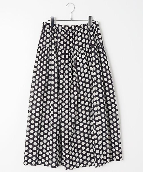 TABASA / タバサ ロング・マキシ丈スカート | コットンローン×ドットプリントスカート | 詳細3