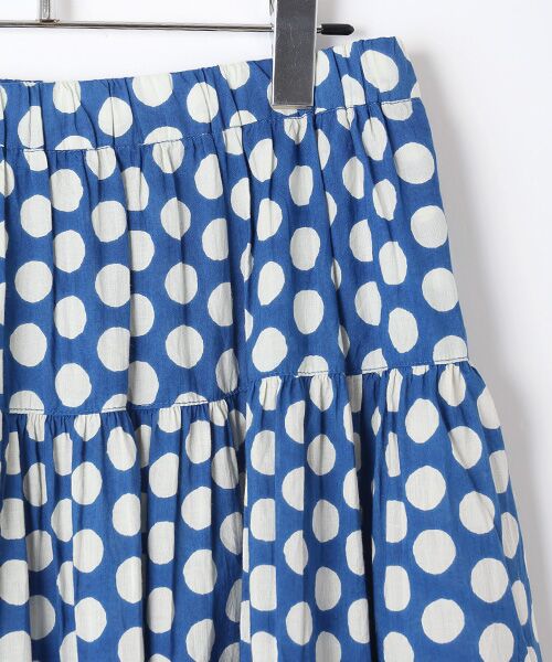 TABASA / タバサ ロング・マキシ丈スカート | コットンローン×ドットプリントスカート | 詳細5