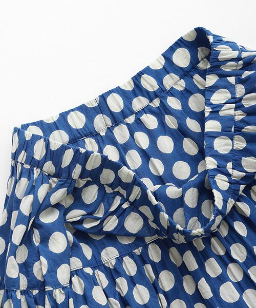 TABASA / タバサ ロング・マキシ丈スカート | コットンローン×ドットプリントスカート | 詳細7