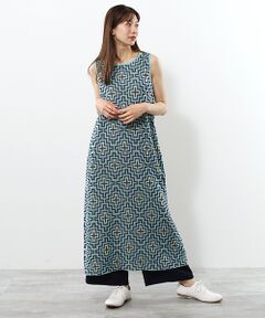 TABASA / タバサ ロング・マキシ丈ワンピース | ダマスクジャガードニットワンピース
